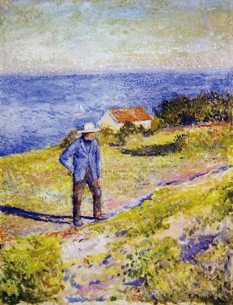 Sunny Day at Åsgårdstrand - Edvard Munch