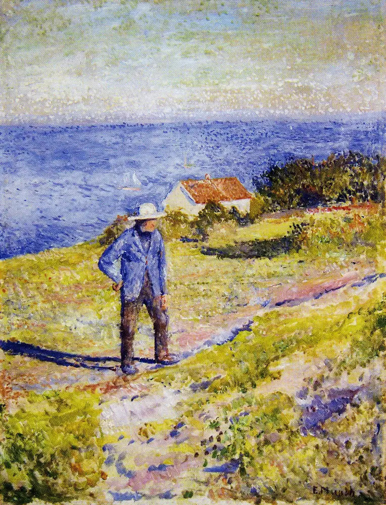 Sunny Day at Åsgårdstrand - Edvard Munch