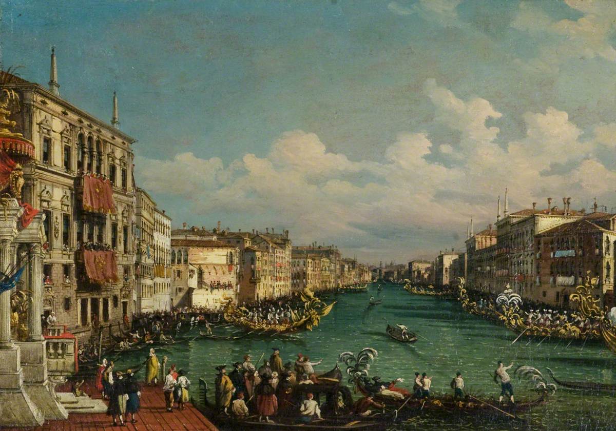 Gala Day in Venice - Canaletto