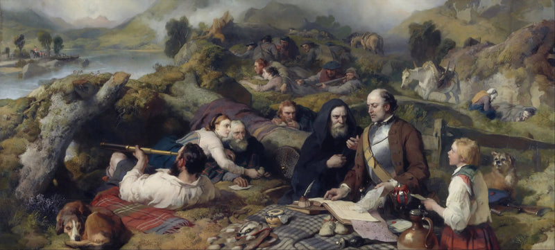 Desert Rental Day - Edwin Henry Landseer