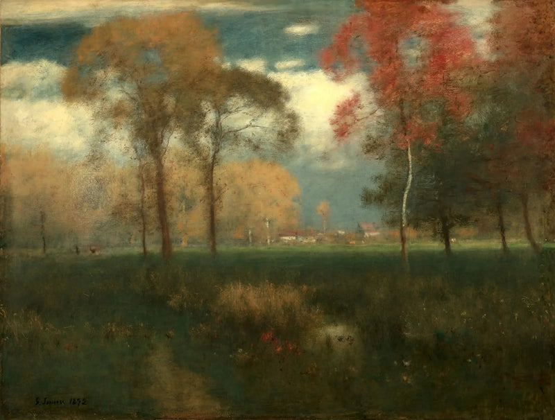 Sunny Autumn Day - George Inness