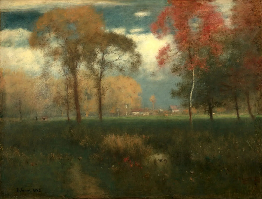 Sunny Autumn Day - George Inness