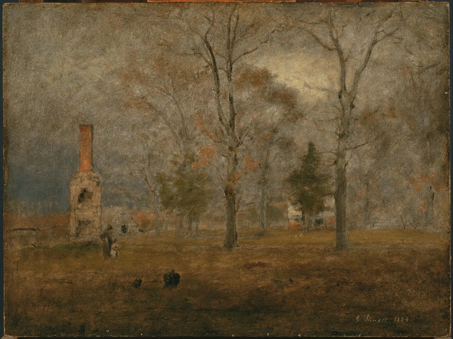 Grey Day, Goochland - George Inness