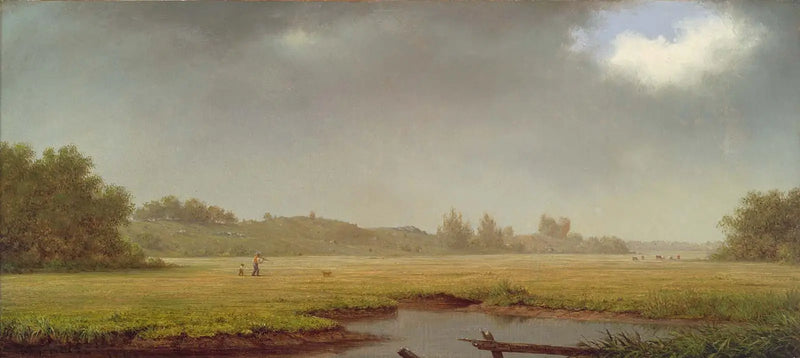 Cloudy Day, Rhode Island - Martin Johnson Heade
