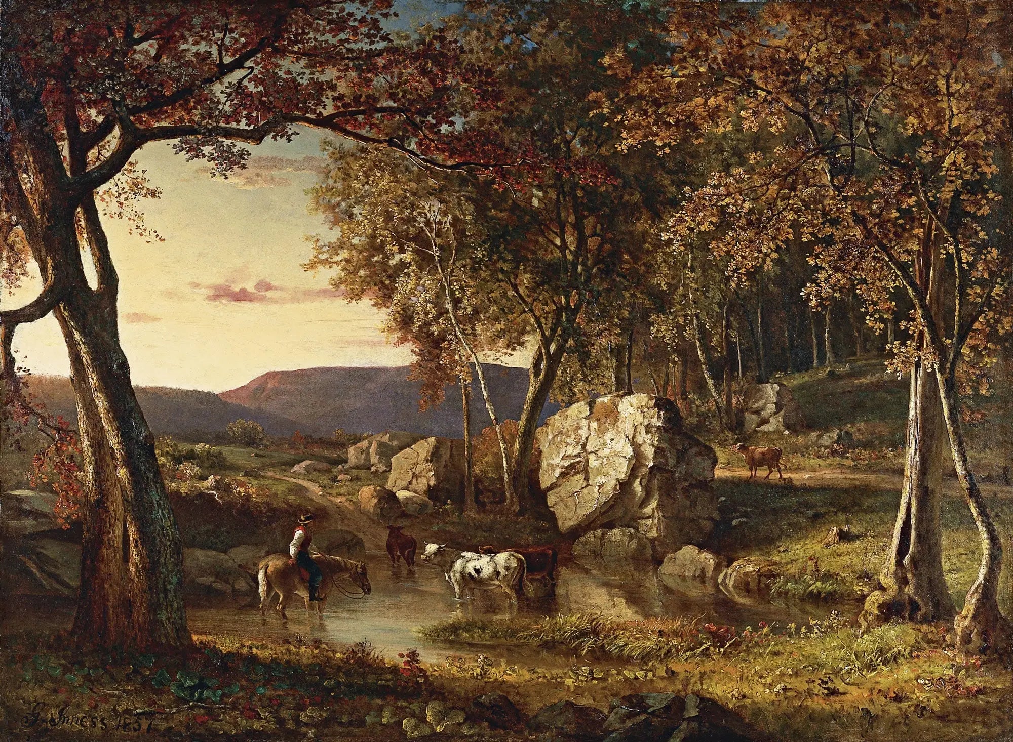 Jours d’été - George Inness - Alpha Reproduction