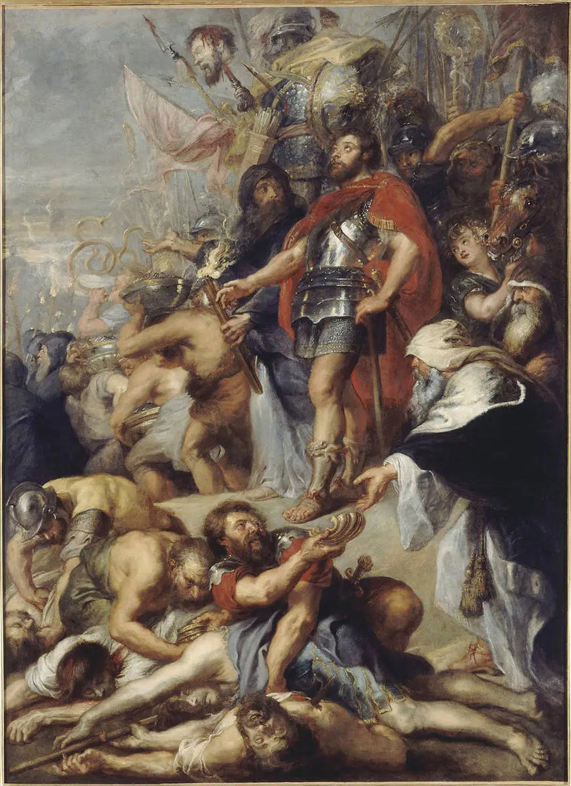 Judas Macchabée praying for the deceased - Peter Paul Rubens