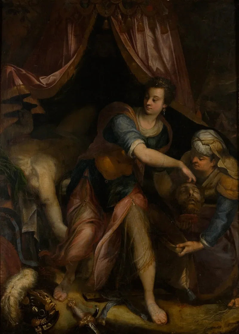 Judith with the Head of Holofernes - Denis Calvaert