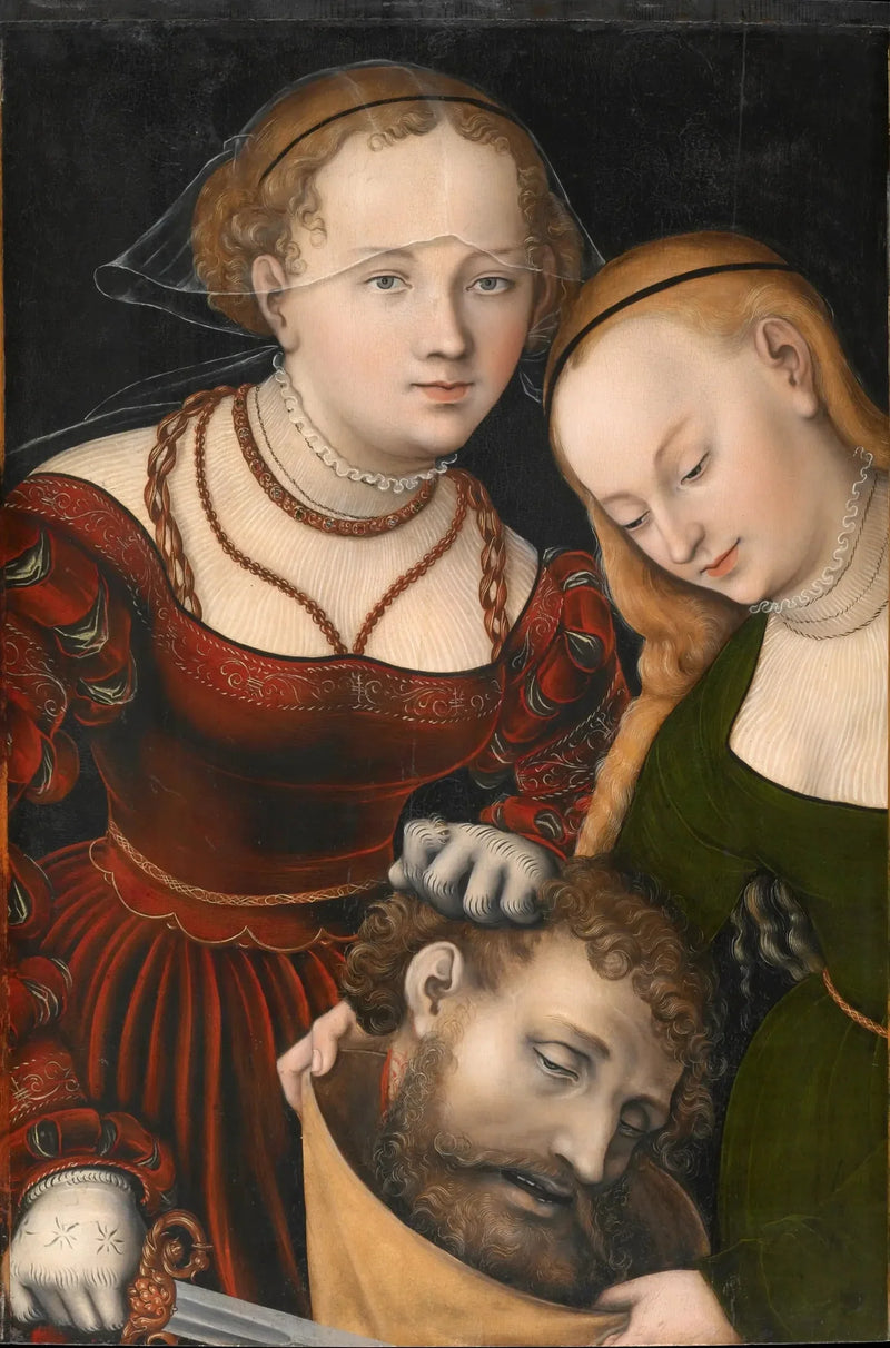 Judith with the Head of Holofernes and a Servant - Lucas Cranach the Elder