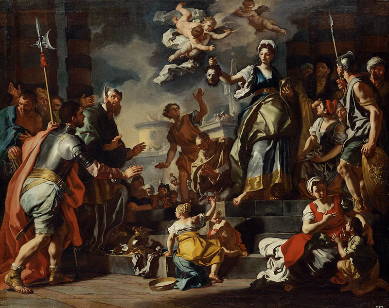 Judith with the Head of Holofernes - Francesco Solimena