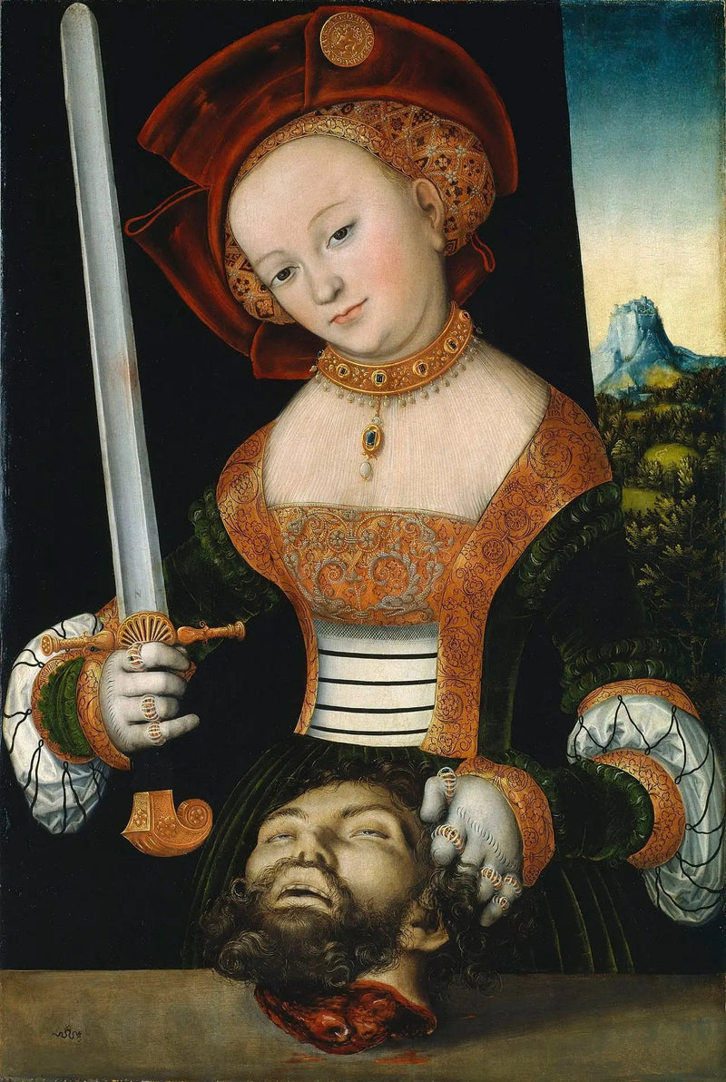 Judith with the Head of Holofernes - Lucas Cranach the Elder