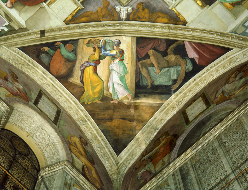 Judith and Holofernes - Michelangelo