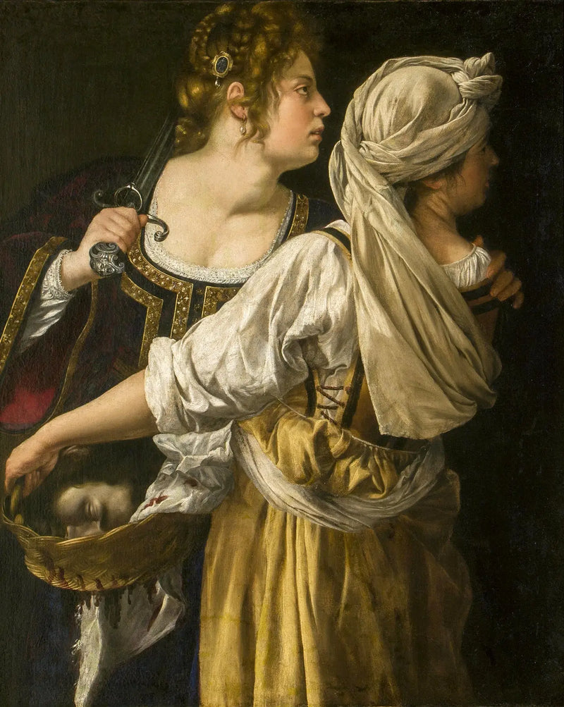 Judith and Her Maidservant - Artemisia Gentileschi
