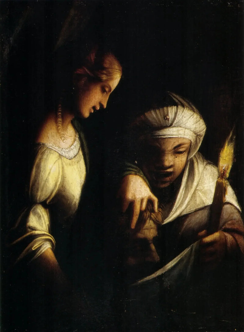 Judith and her maidservant with the head of Holofernes - Antonio da Correggio