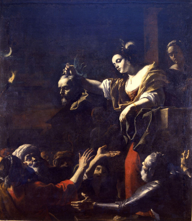 Judith Presenting the Head of Holofernes - Mattia Preti