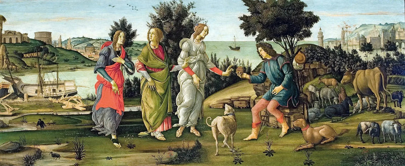 The Judgment of Paris - Sandro Botticelli