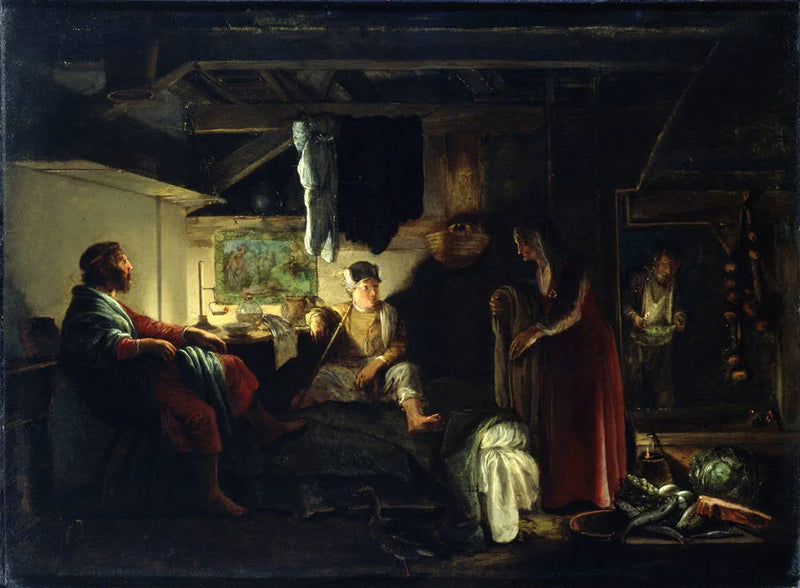Jupiter et Mercure à Philémon et Baucis - Adam Elsheimer