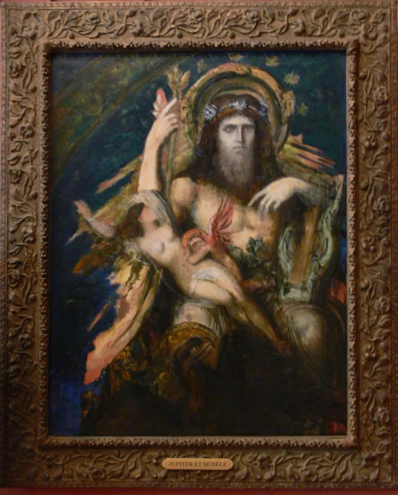 Jupiter and Semele - Gustave Moreau
