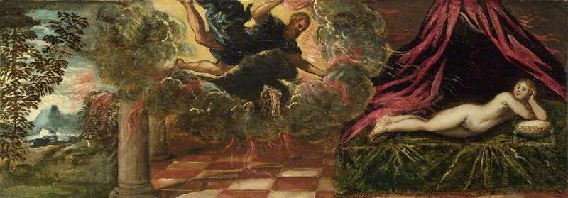 Jupiter and Semele - Jacopo Tintoretto
