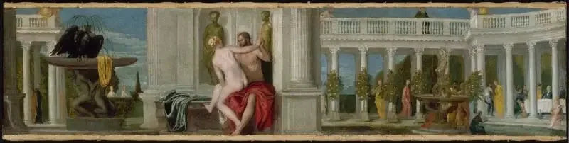 Jupiter et un nu - Paul Véronèse
