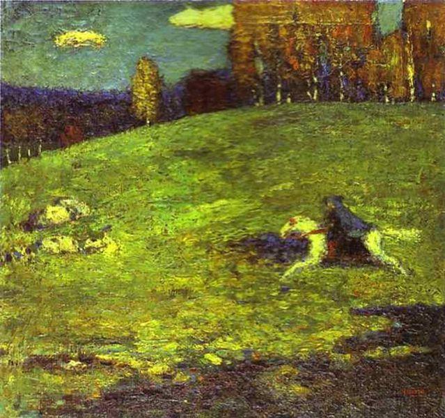 The Blue Rider - Wassily Kandinsky