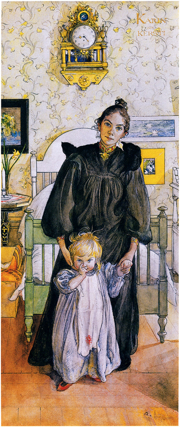 Karin et Kersti - Carl Larsson