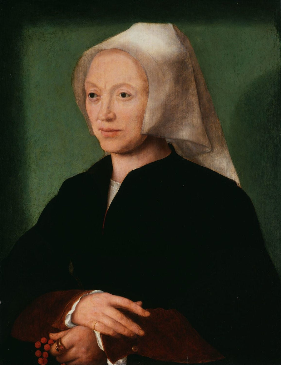Katlijne van Mispelteeren, the wife of the artist - Joos van Cleve