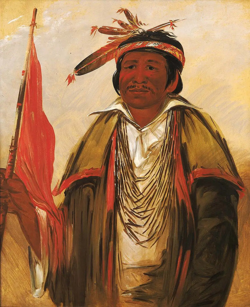 Ke-chím-qua, Grand Bear - George Catlin