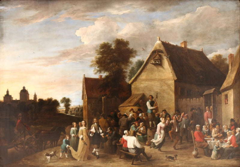 Flemish Fair - David Teniers the Younger