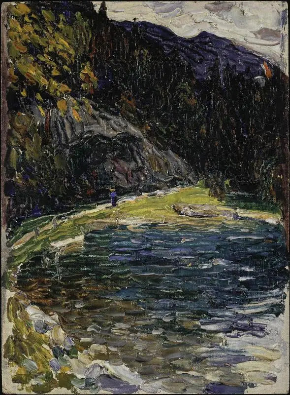Kochel, former Kesselbergstrasse - Vassily Kandinsky