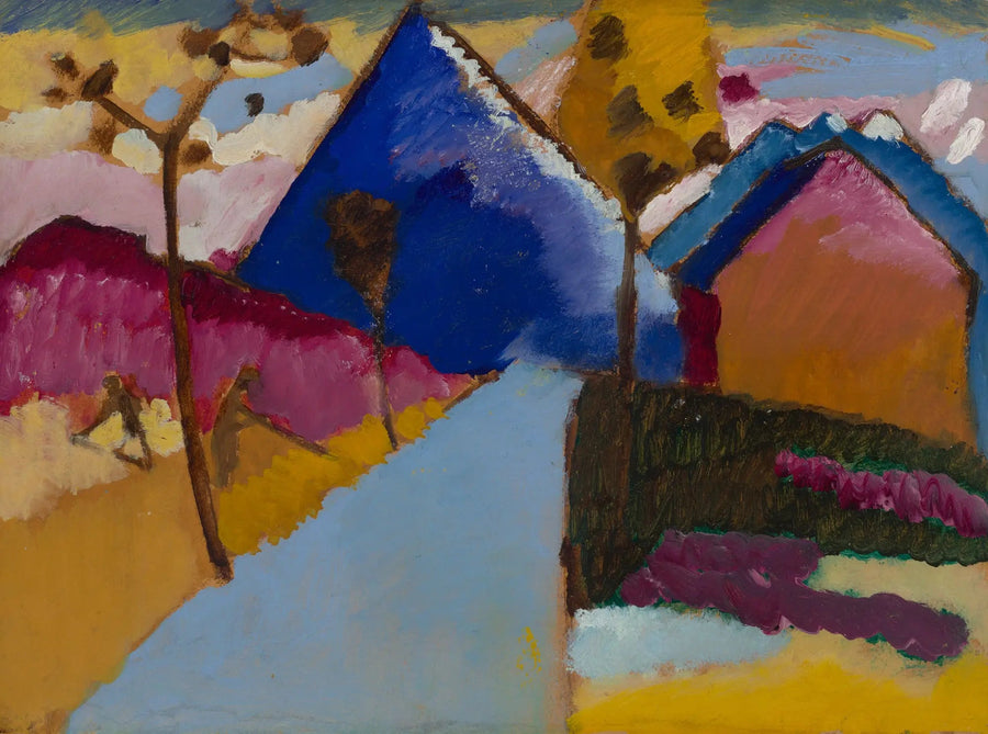 Kochel - Straight Road - Vassily Kandinsky