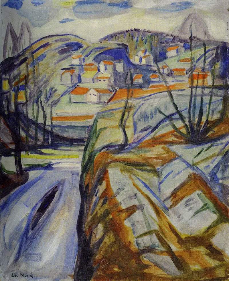 Kragerø in Spring - Edvard Munch
