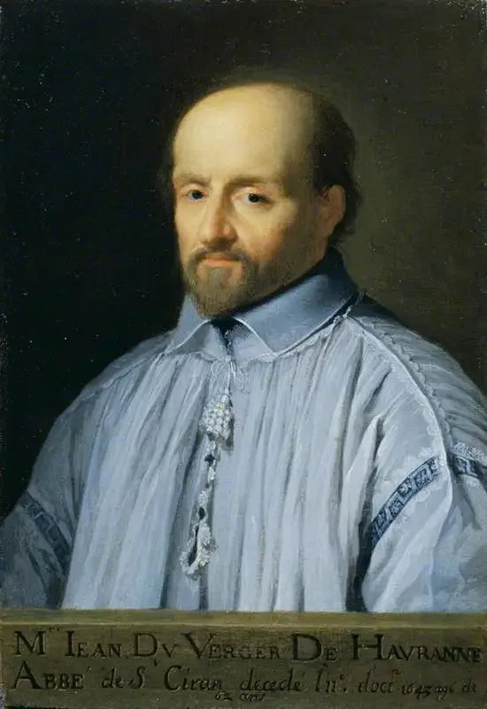 The Abbot of Saint-Cyran - Philippe de Champaigne