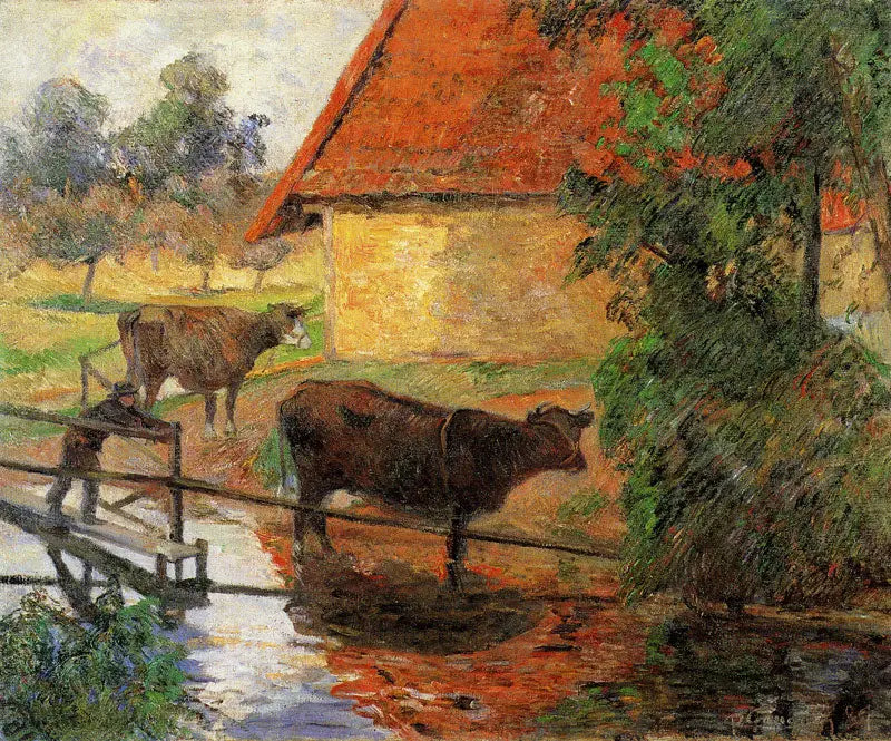 The Watering Place I - Paul Gauguin