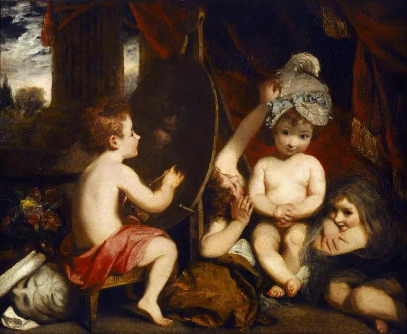 The Academy of Children - Joshua Reynolds