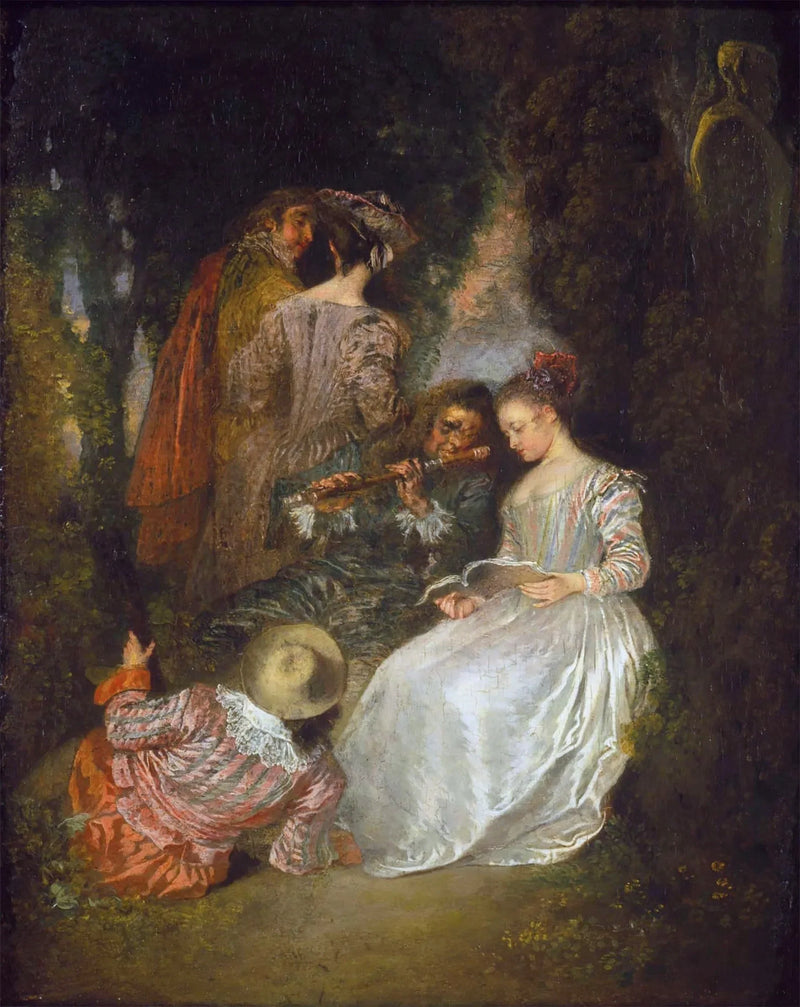 The Perfect Accord - Antoine Watteau