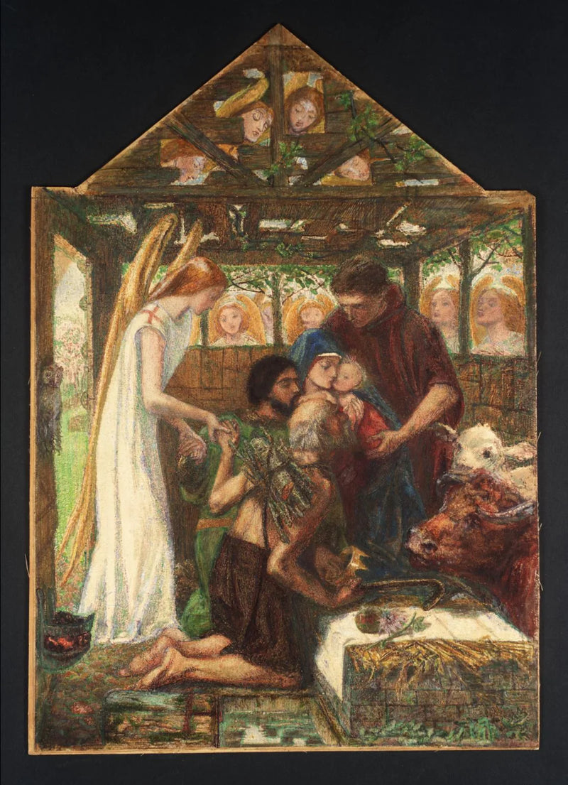 The Adoration - Dante Gabriel Rossetti