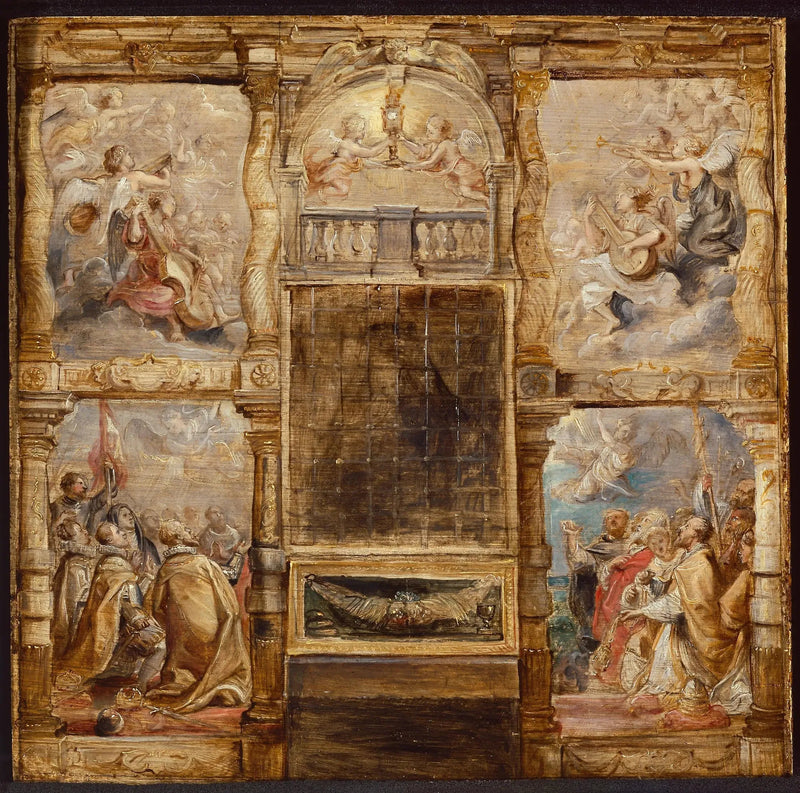 The Adoration of the Eucharist - Peter Paul Rubens
