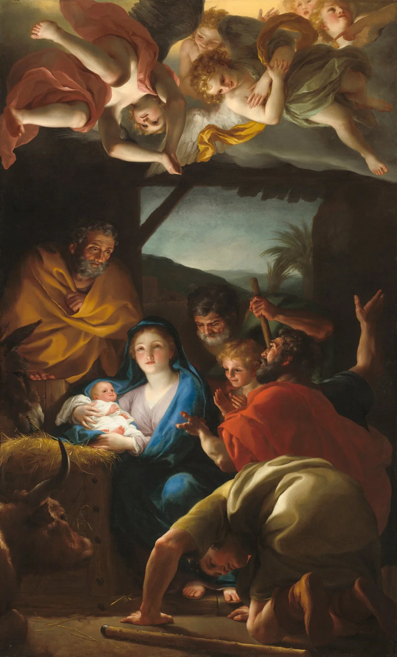 The Adoration of the Shepherds. - Anton Raphael Mengs