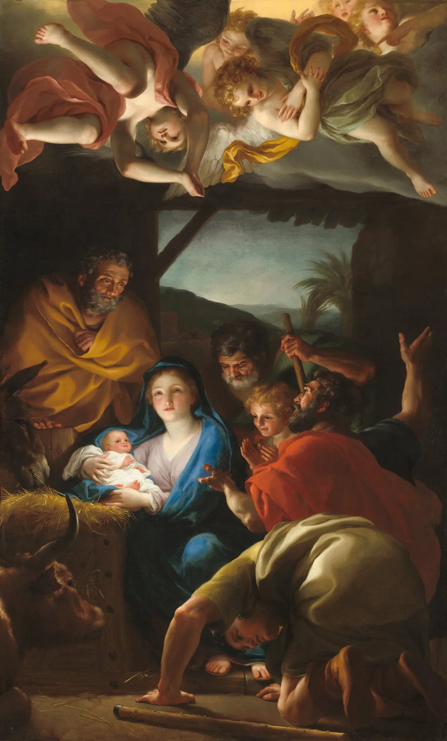 The Adoration of the Shepherds. - Anton Raphael Mengs