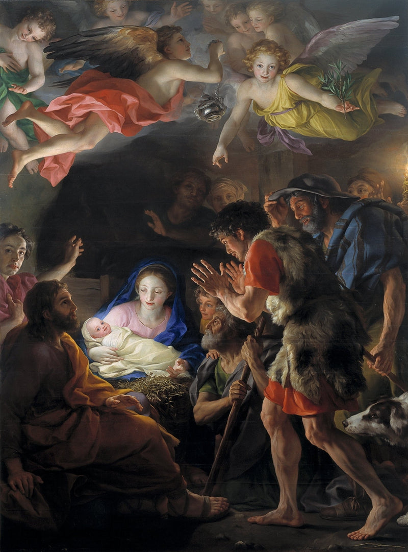 The Adoration of the Shepherds - Anton Raphael Mengs