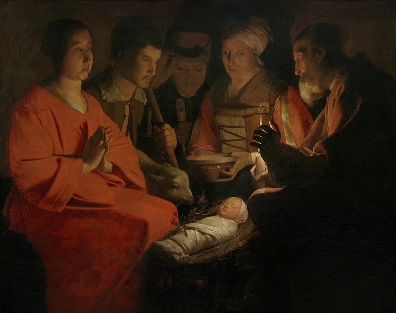 The Adoration of the Shepherds - Georges de La Tour