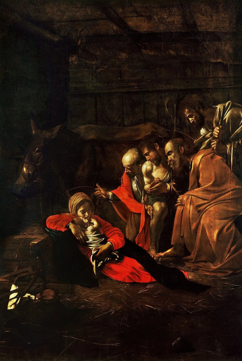 The Adoration of the Shepherds - Caravaggio
