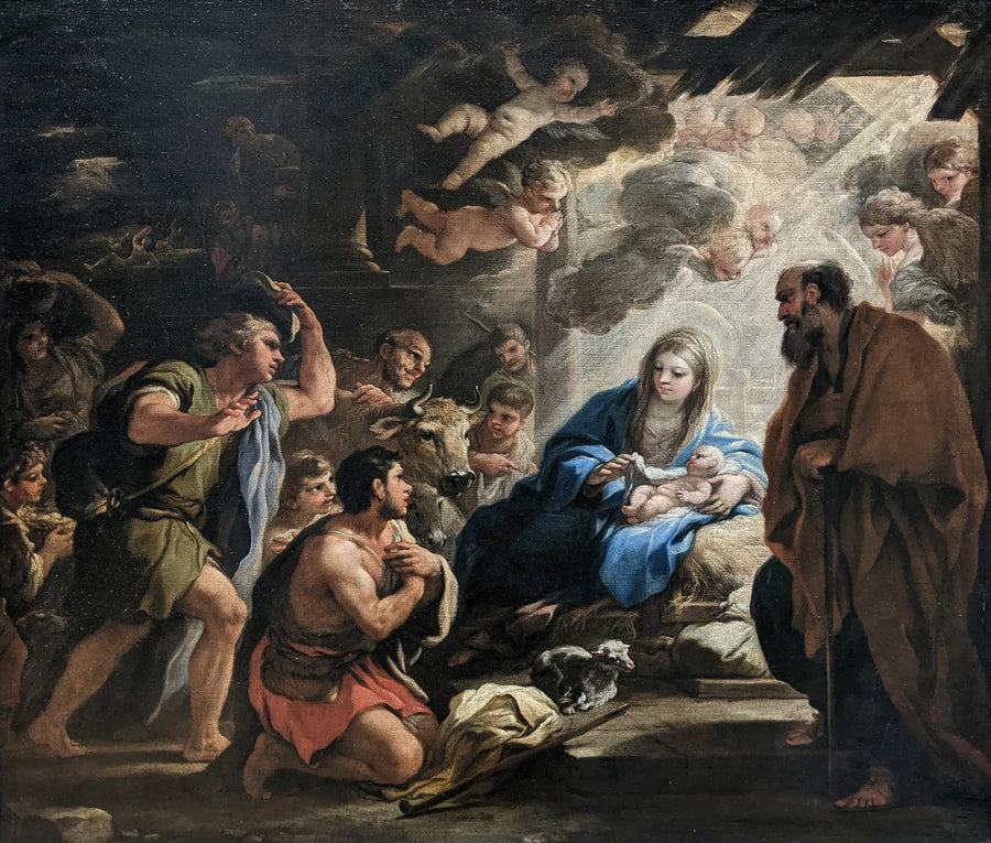 The Adoration of the Shepherds - Luca Giordano