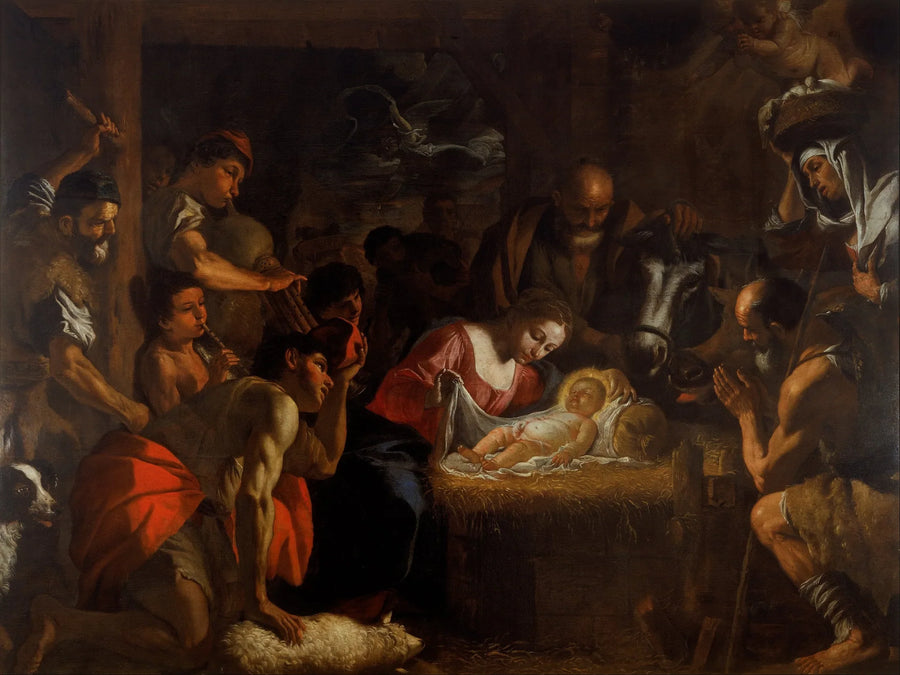 The Adoration of the Shepherds - Mattia Preti