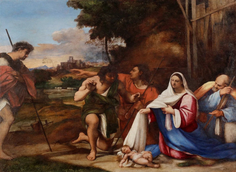 The Adoration of the Shepherds - Sebastiano del Piombo