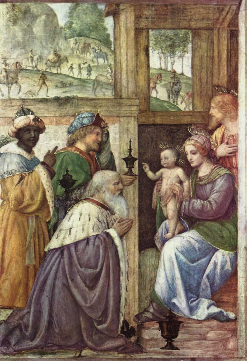 The Adoration of the Magi - Bernardino Luini