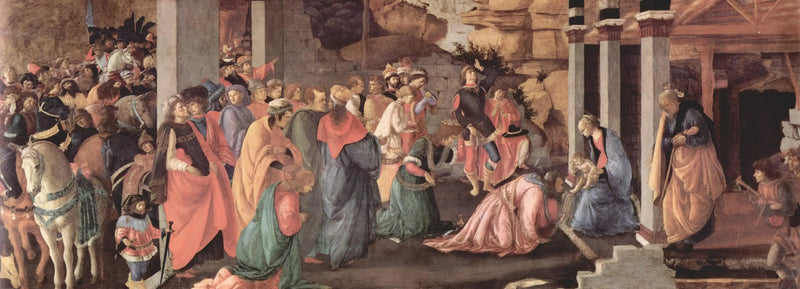 The Adoration of the Magi - Filippino Lippi