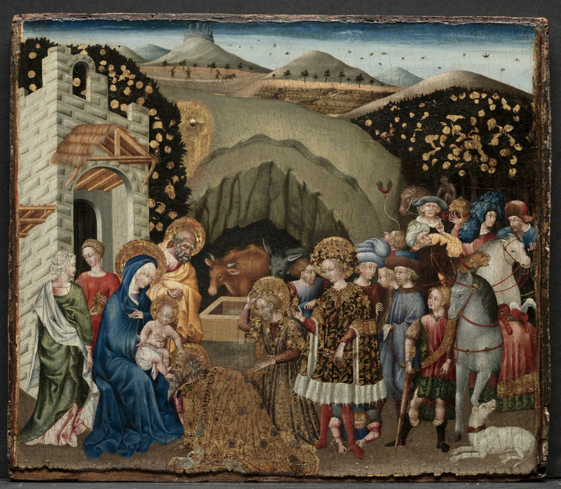 The Adoration of the Magi - Giovanni di Paolo