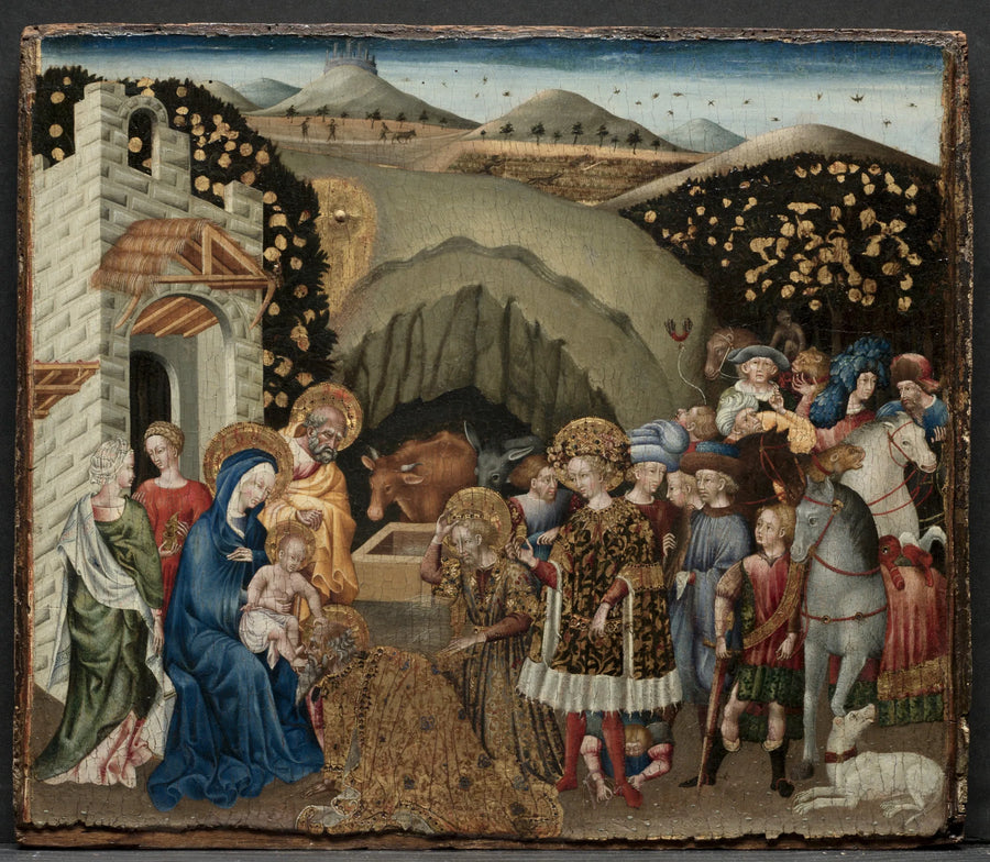 The Adoration of the Magi - Giovanni di Paolo
