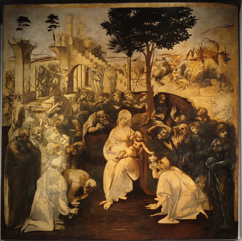 The Adoration of the Magi - Leonardo da Vinci